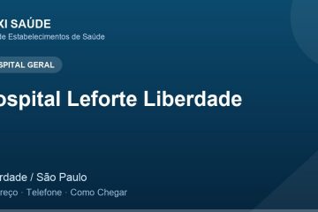 Hospital Leforte Liberdade – Endereço, Telefone e Como Chegar adres ve telefon