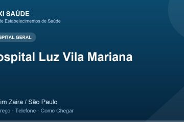 Hospital Luz Vila Mariana – Endereço, Telefone e Como Chegar adres ve telefon