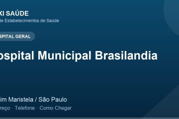 Hospital Municipal Brasilandia – Endereço, Telefone e Como Chegar adres ve telefon