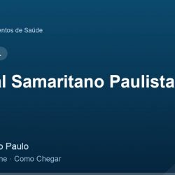 Hospital Samaritano Paulista – Endereço, Telefone e Como Chegar adres ve telefon