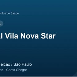 Hospital Vila Nova Star – Endereço, Telefone e Como Chegar adres ve telefon