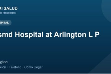 Usmd Hospital at Arlington L P – Dirección, Teléfono y Cómo Llegar adres ve telefon