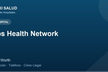 Jps Health Network – Dirección, Teléfono y Cómo Llegar adres ve telefon