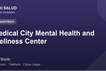 Medical City Mental Health and Wellness Center – Dirección, Teléfono y Cómo Llegar adres ve telefon