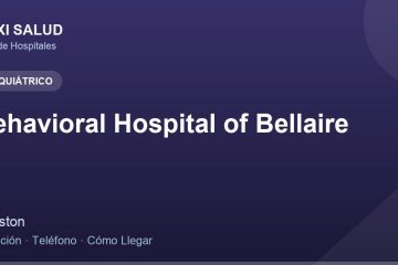 Behavioral Hospital of Bellaire – Dirección, Teléfono y Cómo Llegar adres ve telefon