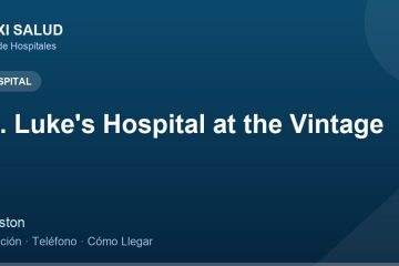 St. Luke's Hospital at the Vintage – Dirección, Teléfono y Cómo Llegar adres ve telefon