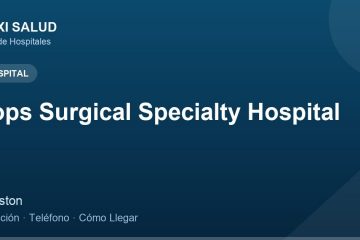 Tops Surgical Specialty Hospital – Dirección, Teléfono y Cómo Llegar adres ve telefon