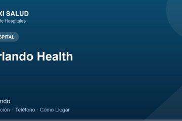 Orlando Health – Dirección, Teléfono y Cómo Llegar adres ve telefon