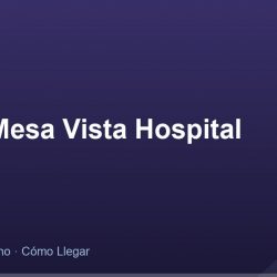 Sharp Mesa Vista Hospital – Dirección, Teléfono y Cómo Llegar adres ve telefon
