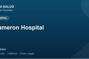 Dameron Hospital – Dirección, Teléfono y Cómo Llegar adres ve telefon