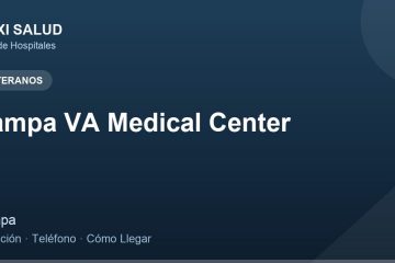 Tampa VA Medical Center – Dirección, Teléfono y Cómo Llegar adres ve telefon