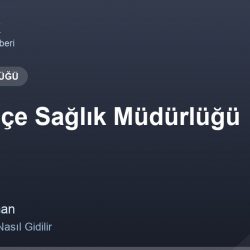 Kahta İlçe Sağlık Müdürlüğü adres ve telefon