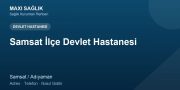 Samsat İlçe Devlet Hastanesi adres ve telefon
