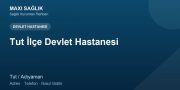 Tut İlçe Devlet Hastanesi adres ve telefon