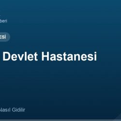 Tut İlçe Devlet Hastanesi adres ve telefon