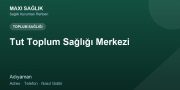 Tut Toplum Sağlığı Merkezi adres ve telefon