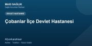 Çobanlar İlçe Devlet Hastanesi adres ve telefon
