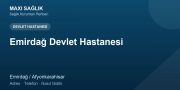 Emirdağ Devlet Hastanesi adres ve telefon