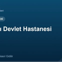 Sandıklı Devlet Hastanesi adres ve telefon
