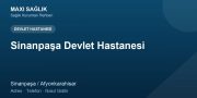 Sinanpaşa Devlet Hastanesi adres ve telefon