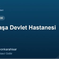 Sinanpaşa Devlet Hastanesi adres ve telefon