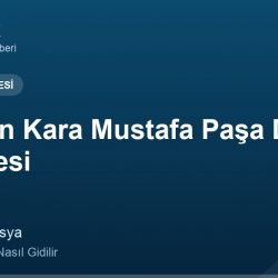 Merzifon Kara Mustafa Paşa Devlet Hastanesi adres ve telefon