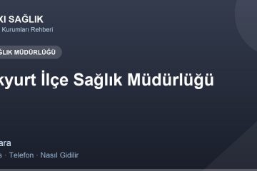 Akyurt İlçe Sağlık Müdürlüğü adres ve telefon