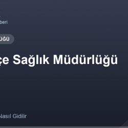 Ayaş İlçe Sağlık Müdürlüğü adres ve telefon