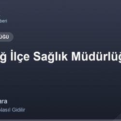 Elmadağ İlçe Sağlık Müdürlüğü adres ve telefon