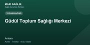 Güdül Toplum Sağlığı Merkezi adres ve telefon