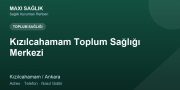 Kızılcahamam Toplum Sağlığı Merkezi adres ve telefon