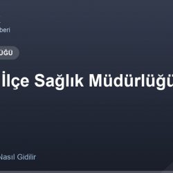 Mamak İlçe Sağlık Müdürlüğü adres ve telefon