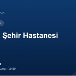 Antalya Şehir Hastanesi adres ve telefon