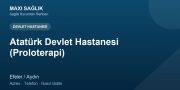 Atatürk Devlet Hastanesi (Proloterapi) adres ve telefon