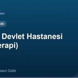 Atatürk Devlet Hastanesi (Proloterapi) adres ve telefon