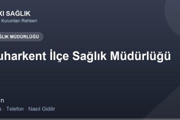 Buharkent İlçe Sağlık Müdürlüğü adres ve telefon