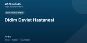 Didim Devlet Hastanesi adres ve telefon