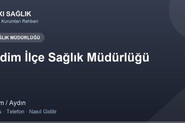 Didim İlçe Sağlık Müdürlüğü adres ve telefon