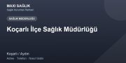 Koçarlı İlçe Sağlık Müdürlüğü adres ve telefon