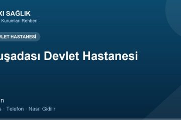 Kuşadası Devlet Hastanesi adres ve telefon