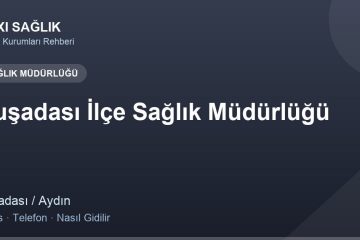 Kuşadası İlçe Sağlık Müdürlüğü adres ve telefon