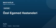 Özel Egemed Hastaneleri adres ve telefon