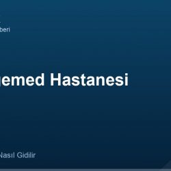 Özel Egemed Hastanesi adres ve telefon
