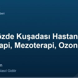 Özel Gözde Kuşadası Hastanesi (Fitoterapi, Mezoterapi, Ozon ) adres ve telefon