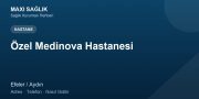 Özel Medinova Hastanesi adres ve telefon