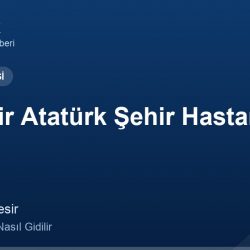 Balıkesir Atatürk Şehir Hastanesi adres ve telefon