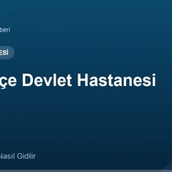 Balya İlçe Devlet Hastanesi adres ve telefon