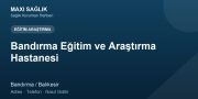 Bandırma Eğitim ve Araştırma Hastanesi adres ve telefon