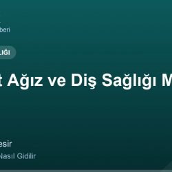 Edremit Ağız ve Diş Sağlığı Merkezi adres ve telefon
