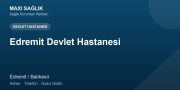 Edremit Devlet Hastanesi adres ve telefon
